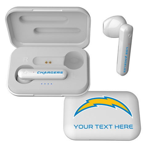 Los Angeles Chargers Personalized Insignia Wireless TWS Earbuds