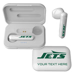 New York Jets Personalized Insignia Wireless TWS Earbuds