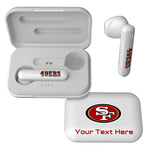 San Francisco 49ers Personalized Insignia Wireless TWS Earbuds