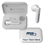 Seattle Seahawks Personalized Insignia Wireless TWS Earbuds