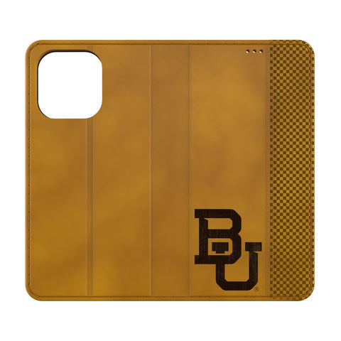 Baylor University Bears Burn Folio Phone Case