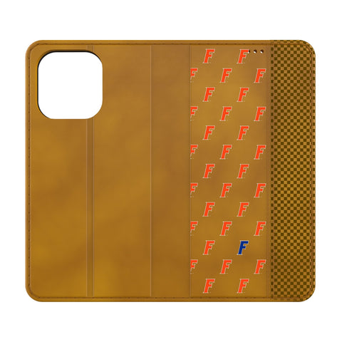University of Florida Gators Fashion Pattern Folio Phone Case for Apple iPhone