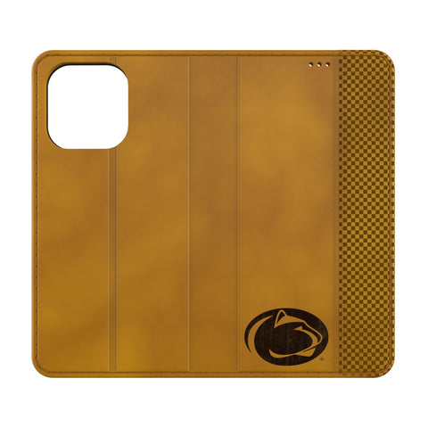 Pennsylvania State University Nittany Lions Burn Folio Phone Case for Apple iPhone-0