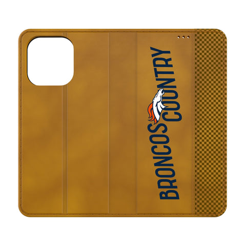 Denver Broncos 2024 Illustrated Limited Edition Folio Phone Case
