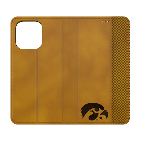 University of Iowa Hawkeyes Burn Folio Phone Case for Apple iPhone
