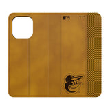 Baltimore Orioles Burn Folio Phone Case for Apple iPhone