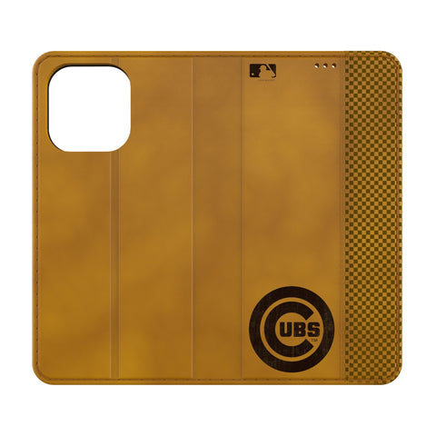 Chicago Cubs Burn Folio Phone Case for Apple iPhone