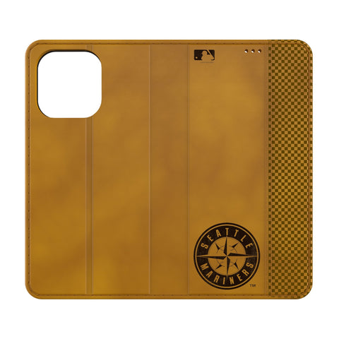 Seattle Mariners Burn Folio Phone Case for Apple iPhone