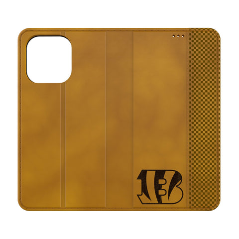 Cincinnati Bengals Burn Folio Phone Case for Apple iPhone