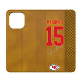Patrick Mahomes Kansas City Chiefs 15 Ready Folio Phone Case