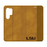 Louisiana State University Tigers Burn Folio Phone Case for Samsung Galaxy