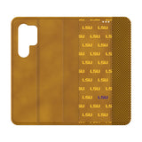 Louisiana State University Tigers Fashion Pattern Folio Phone Case for Samsung Galaxy