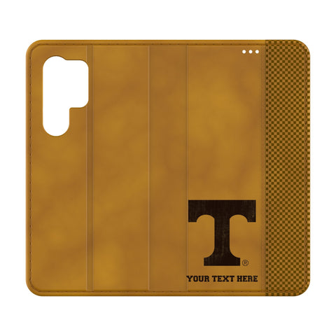 University of Tennessee Volunteers Personalized Burn Folio Phone Case for Samsung Galaxy