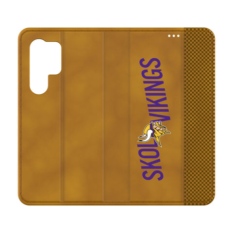 Minnesota Vikings 2024 Edition Folio Phone Case for Samsung Galaxy