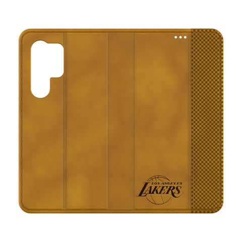 Los Angeles Lakers Burn Folio Phone Case-0