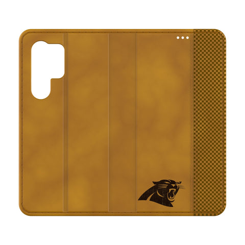 Carolina Panthers Burn Folio Phone Case for Samsung Galaxy