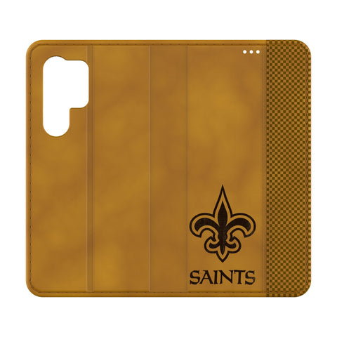 New Orleans Saints Burn Folio Phone Case for Samsung Galaxy