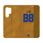 CeeDee Lamb Dallas Cowboys 88 Ready Folio Phone Case