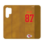 Travis Kelce Kansas City Chiefs 87 Ready Folio Phone Case