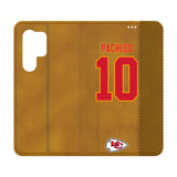 Isiah Pacheco Kansas City Chiefs 10 Game Tactic Folio Phone Case for Samsung Galaxy