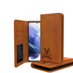 Virginia Cavaliers Burn Folio Phone Case-1