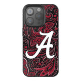 University of Alabama Crimson Tide Script A Paisley Bling Phone Case