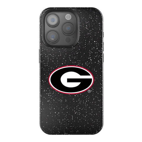 University of Georgia Bulldogs Linen Bling Phone Case for Apple iPhone