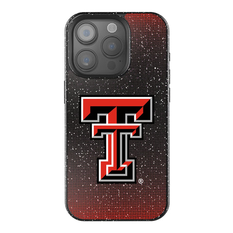 Texas Tech Red Raiders Linen Bling Phone Case for Apple iPhone
