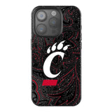 University of Cincinnati Bearcats Paisley Bling Phone Case