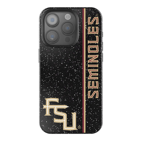 Florida State University Seminoles Athletic Wordmark Sidebar Bling Phone Case