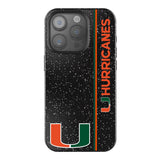 University of Miami Hurricanes Sidebar Bling Phone Case