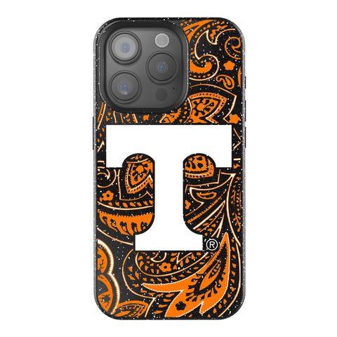 University of Tennessee Volunteers Paisley Bling Phone Case