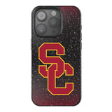 University of Southern California Trojans Linen Bling Phone Case for Apple iPhone
