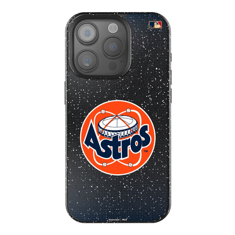 Houston Astros 1977-1993 - Cooperstown Collection Linen Bling Phone Case for Apple iPhone