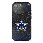 Seattle Mariners 1981-1986 - Cooperstown Collection Linen Bling Phone Case for Apple iPhone