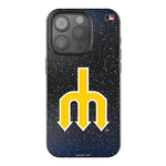 Seattle Mariners 1977-1980 - Cooperstown Collection Linen Bling Phone Case for Apple iPhone