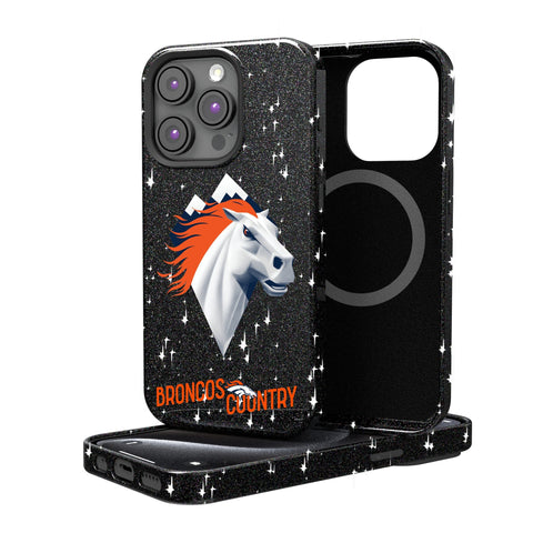 Denver Broncos 2024 Illustrated Limited Edition Bling Phone Case