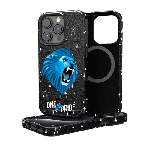 Detroit Lions 2024 Illustrated Limited Edition Bling Phone Case-0