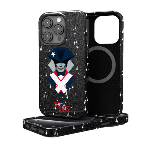 New England Patriots 2024 Illustrated Limited Edition Bling Phone Case