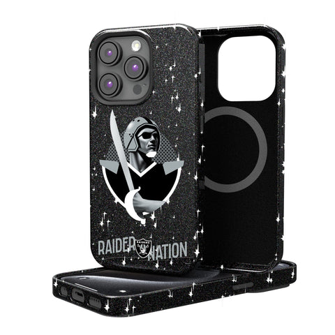 Las Vegas Raiders 2024 Illustrated Limited Edition Bling Phone Case-0