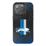 Detroit Lions Retro Linen Bling Phone Case for Apple iPhone