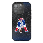 New England Patriots Historic Collection Linen Bling Phone Case for Apple iPhone