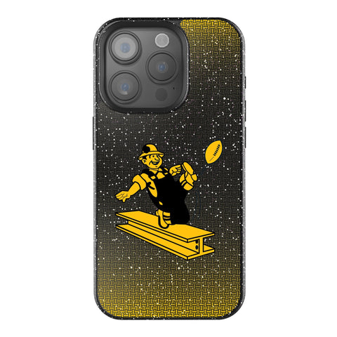 Pittsburgh Steelers 1961 Historic Collection Linen Bling Phone Case for Apple iPhone