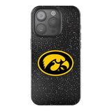University of Iowa Hawkeyes Linen Bling Phone Case for Apple iPhone