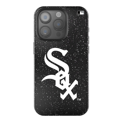Chicago White Sox Linen Bling Phone Case for Apple iPhone