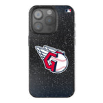 Cleveland Guardians Linen Bling Phone Case for Apple iPhone
