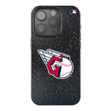 Cleveland Guardians Linen Bling Phone Case for Apple iPhone