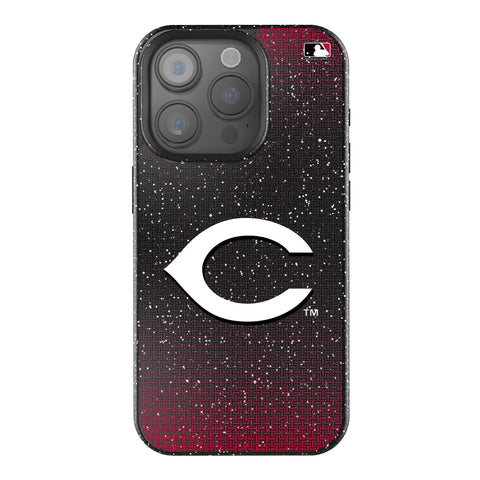 Cincinnati Reds Linen Bling Phone Case for Apple iPhone