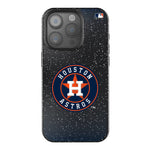 Houston Astros Linen Bling Phone Case for Apple iPhone