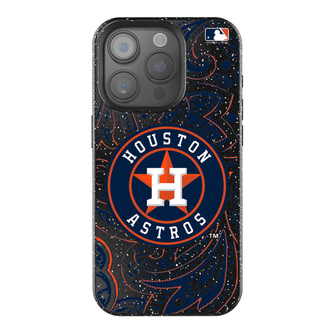 Houston Astros Paisley Bling Phone Case